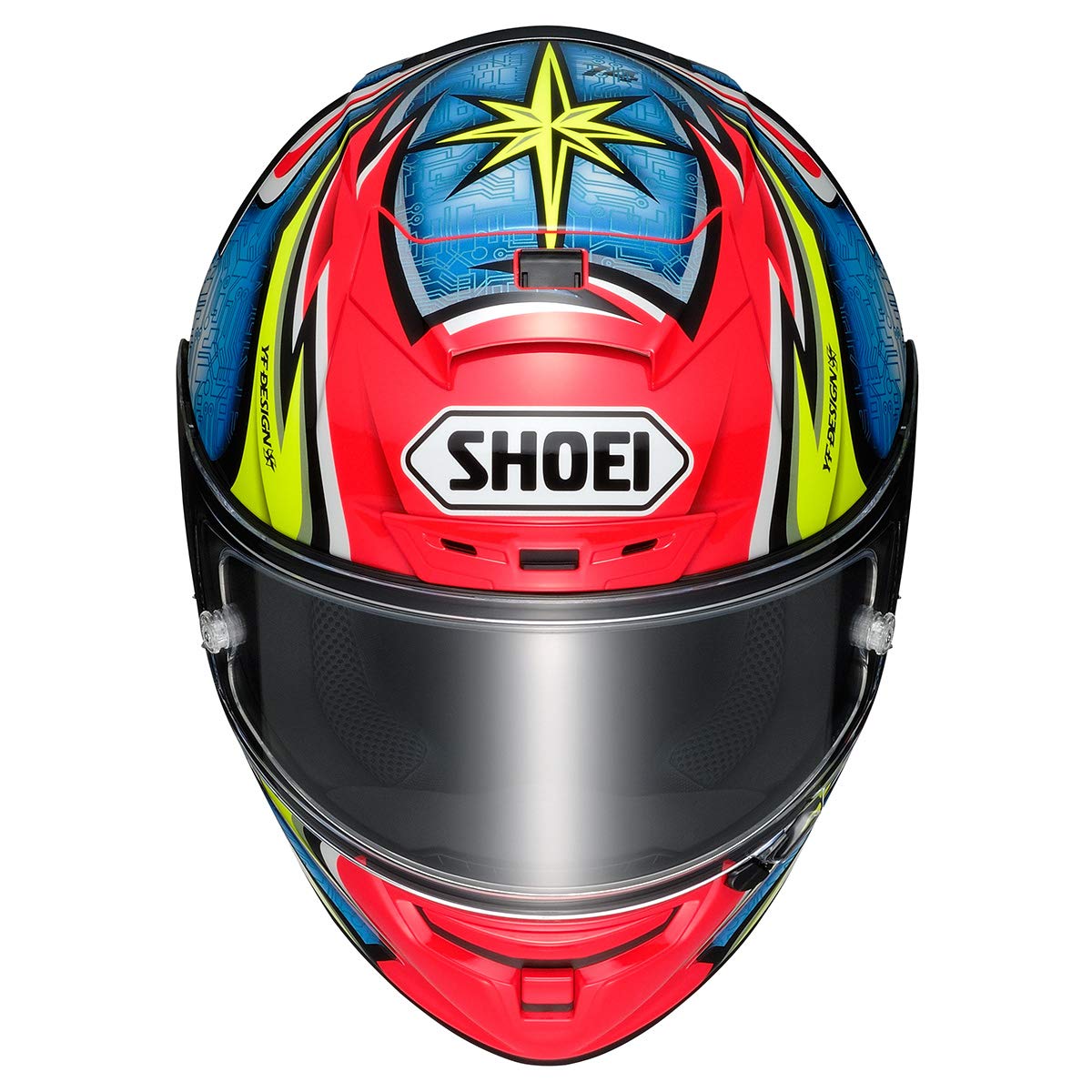 Shoei X-14 Daijiro Street Motorcycle Helmet - TC-1 / Small Shoei X-14 Daijiro Street Motorcycle Helmet - TC-1 / Small